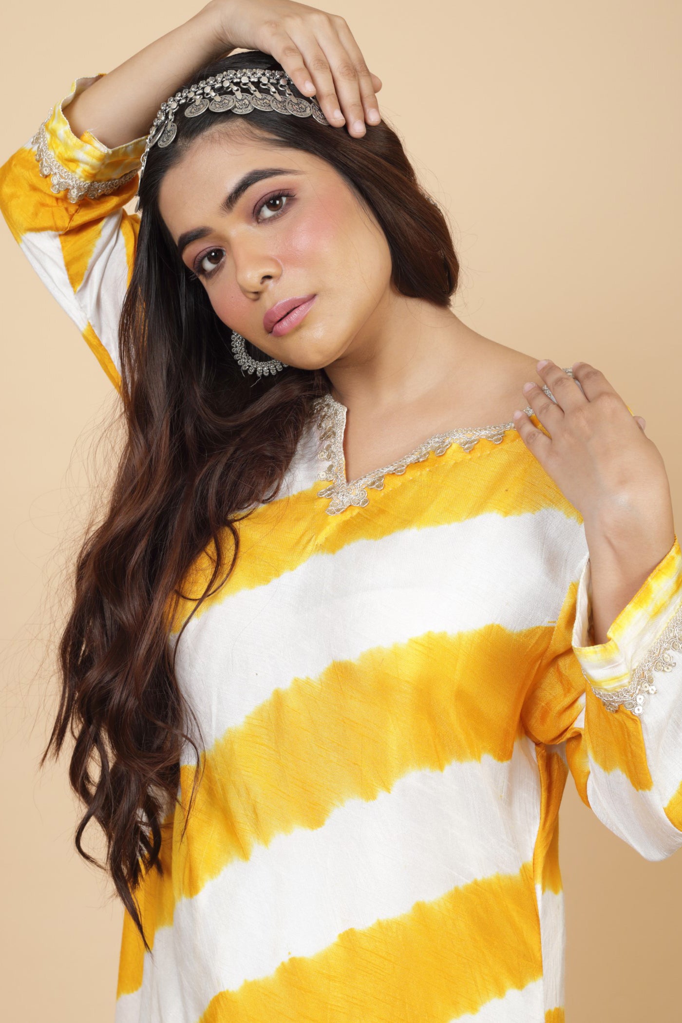 Shibori Kurta And Pant