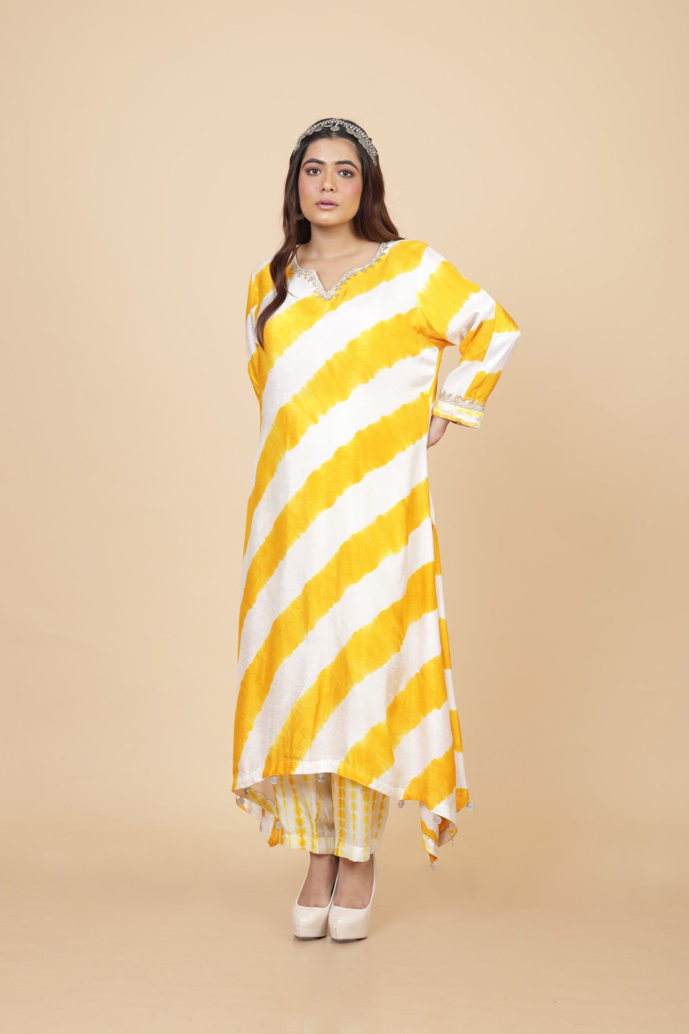 Shibori Kurta And Pant