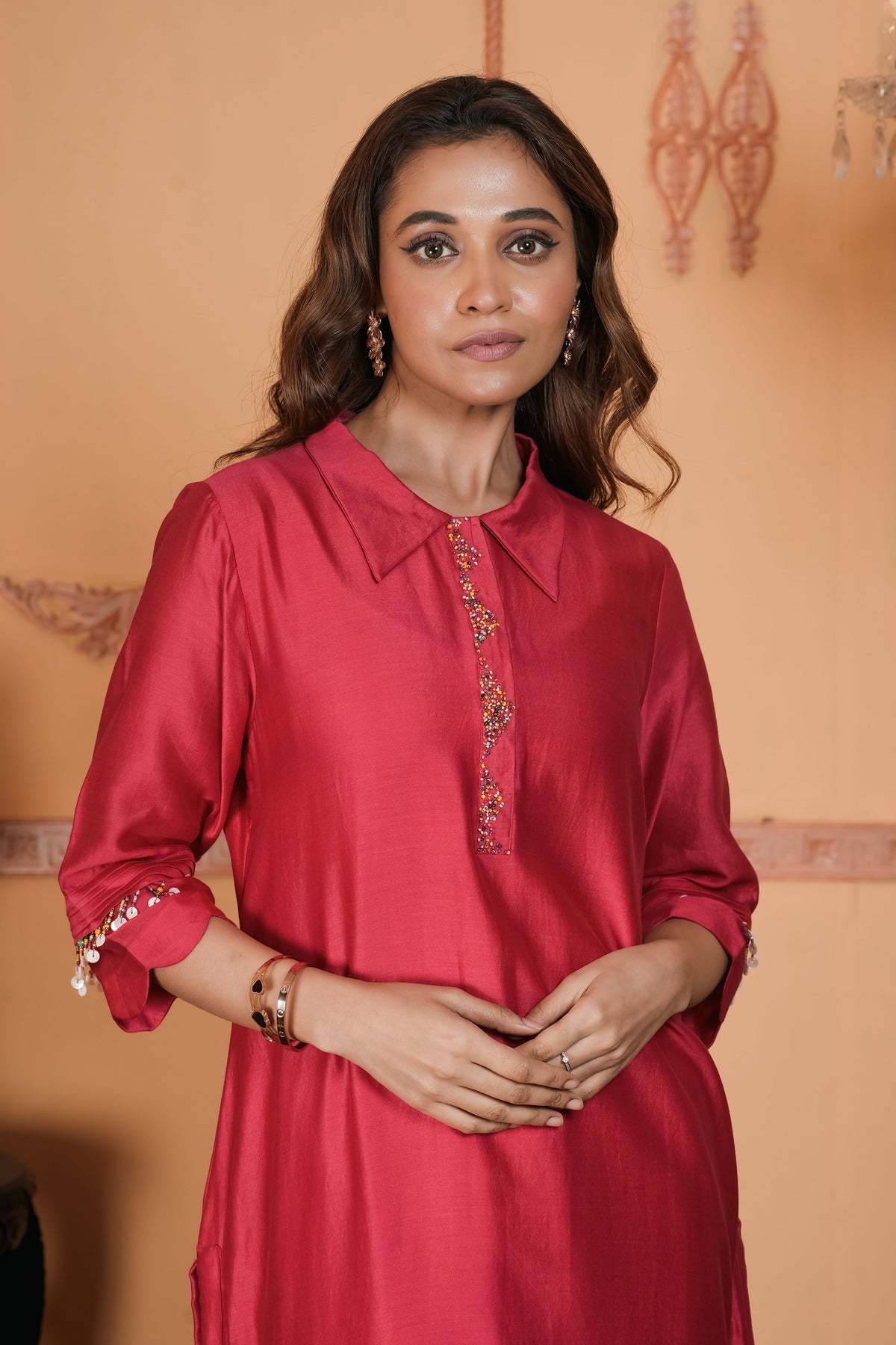 EMBROIDERED KURTA WITH PANT