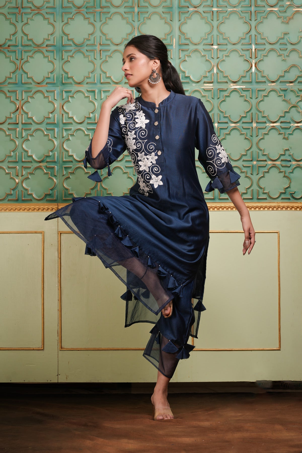 Chanderi Kurta and Pant