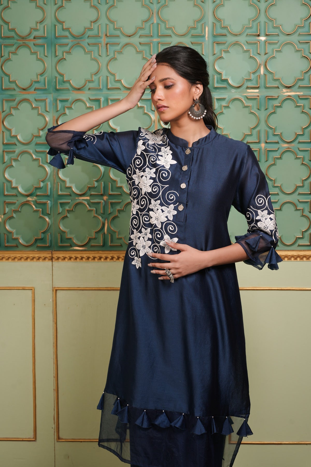 Chanderi Kurta and Pant
