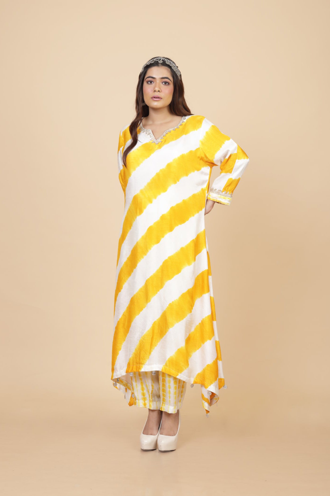 Shibori Kurta And  Pant