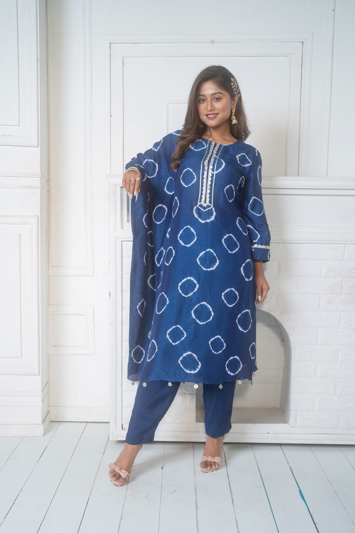 Kaftan Style Kurta With Pant