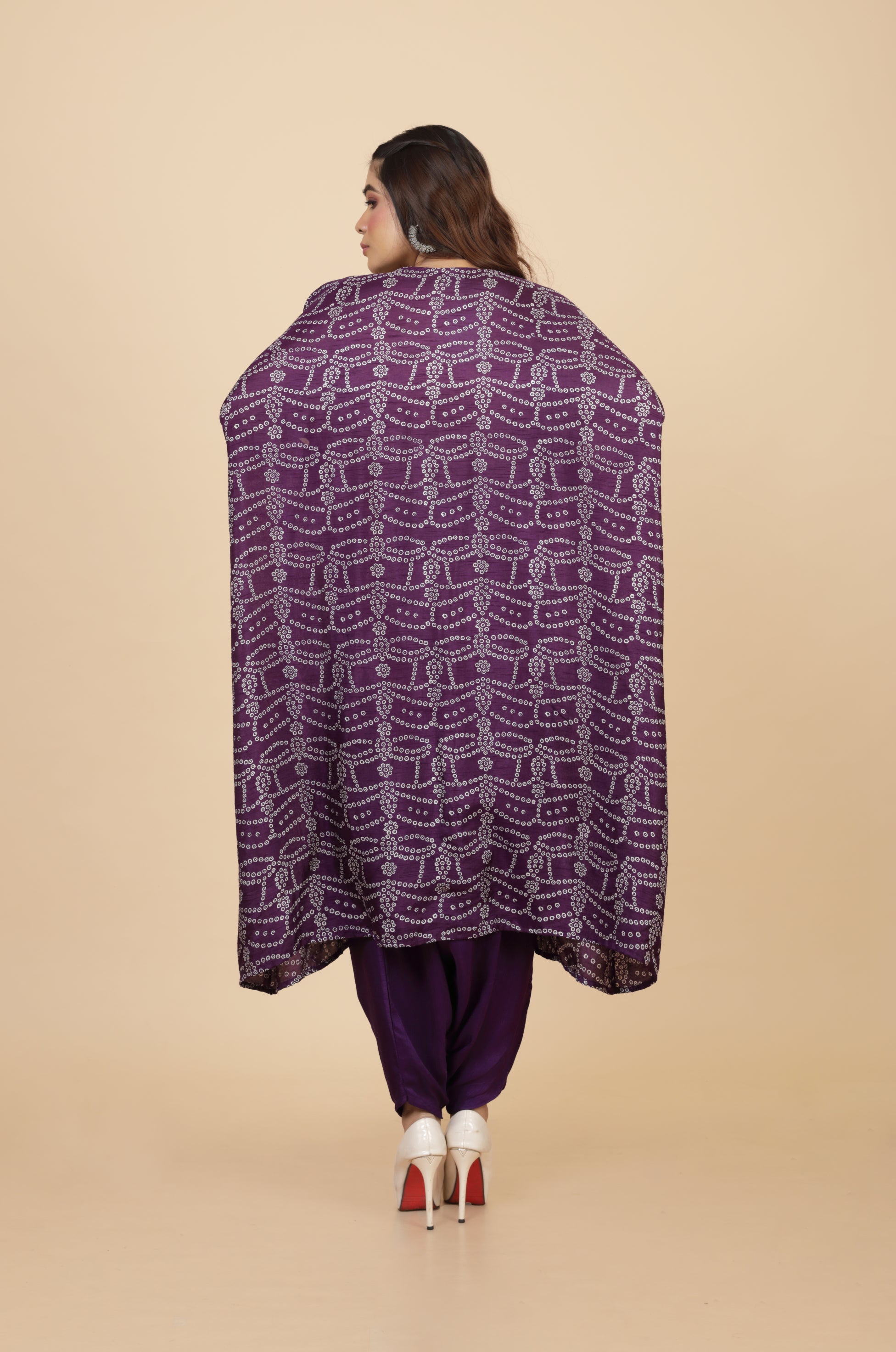 Cape With Tulip Pant