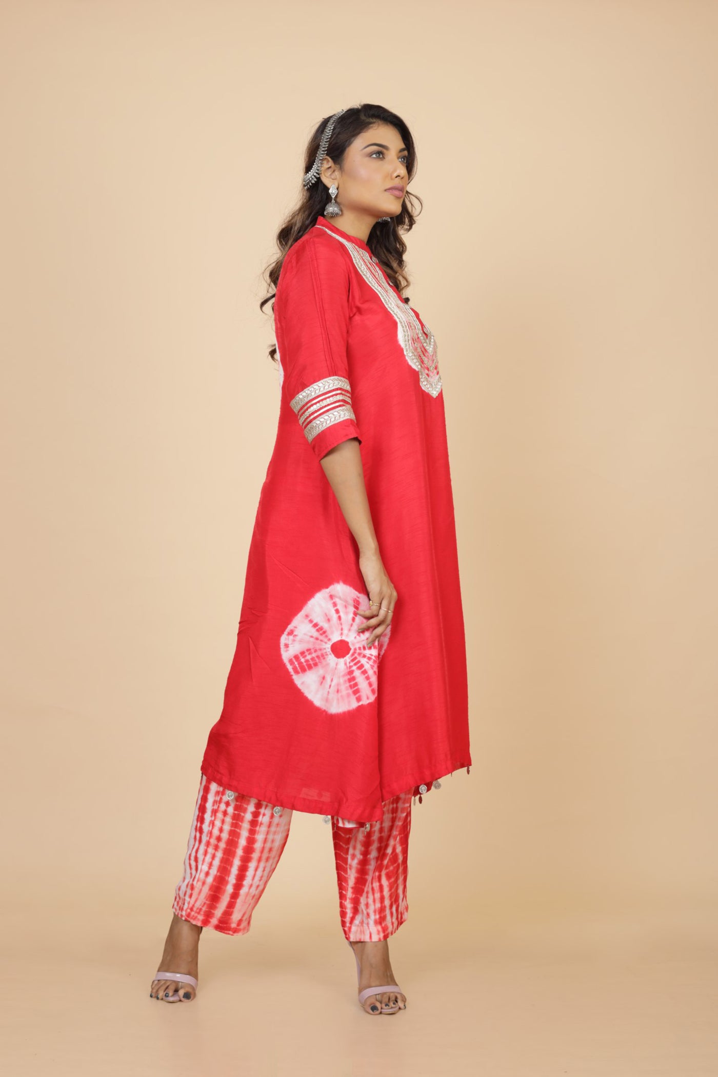 Shibori Kurta And Pant