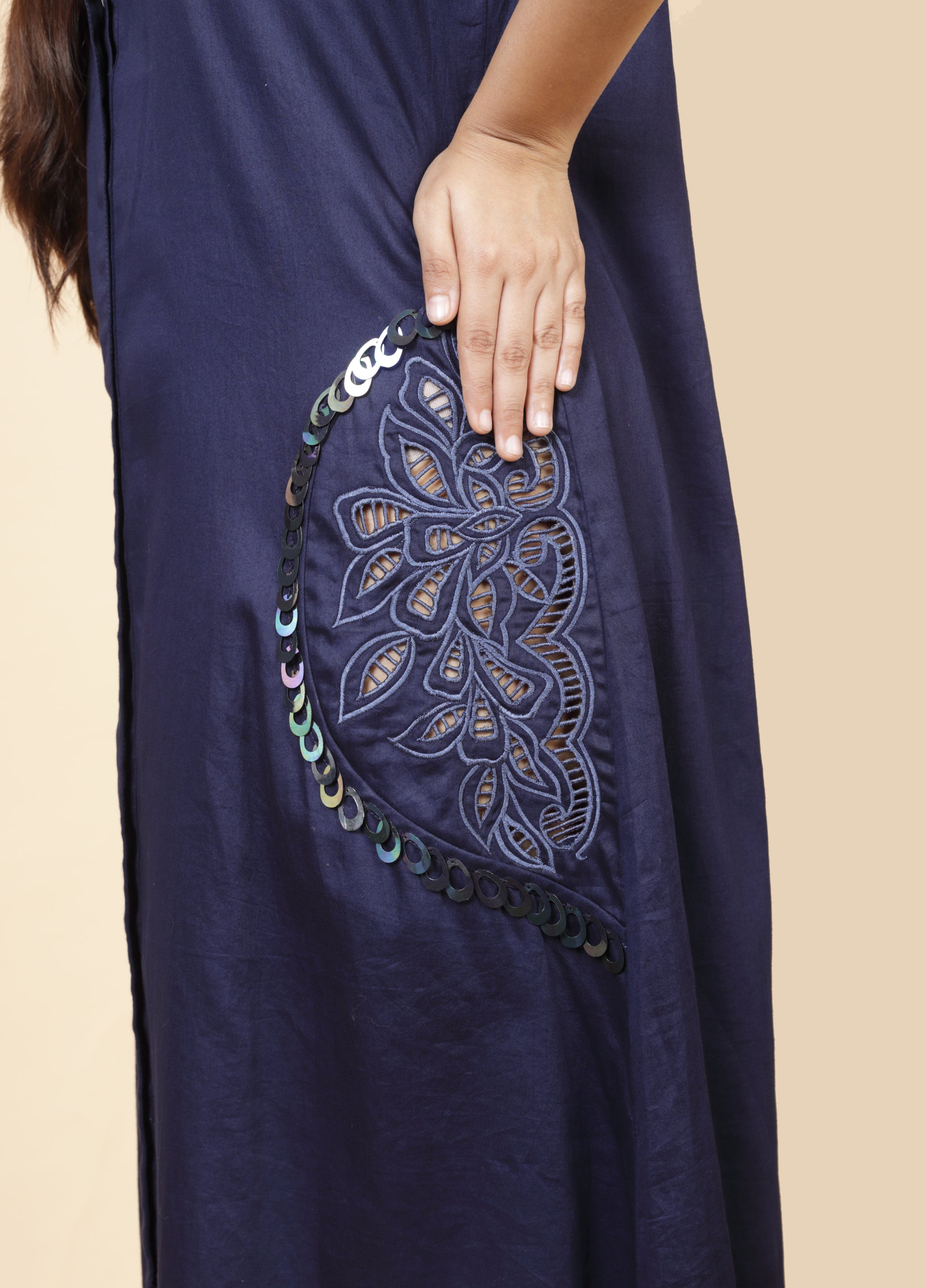 Cutwork Dress