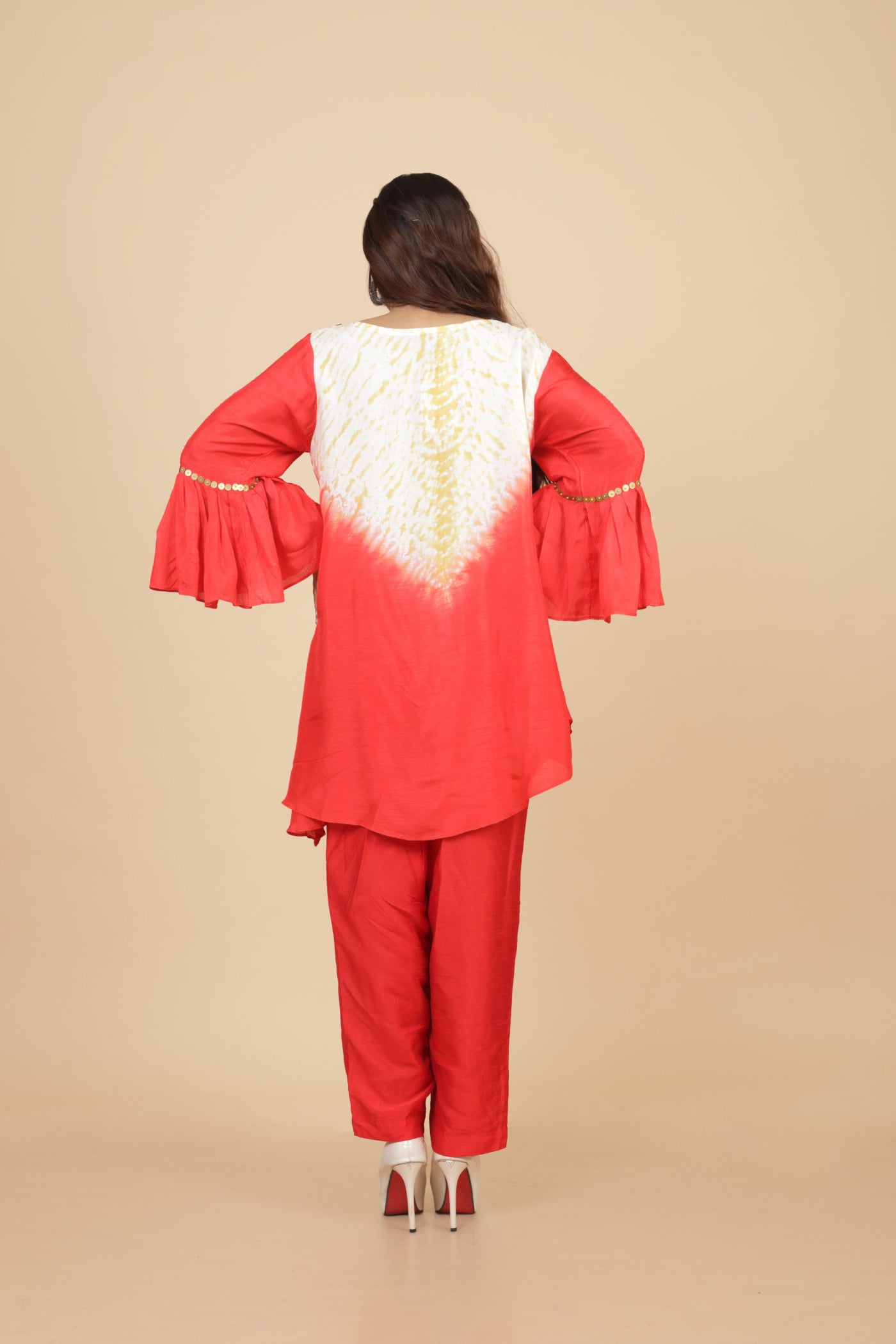 Shibori Kurta With Pant