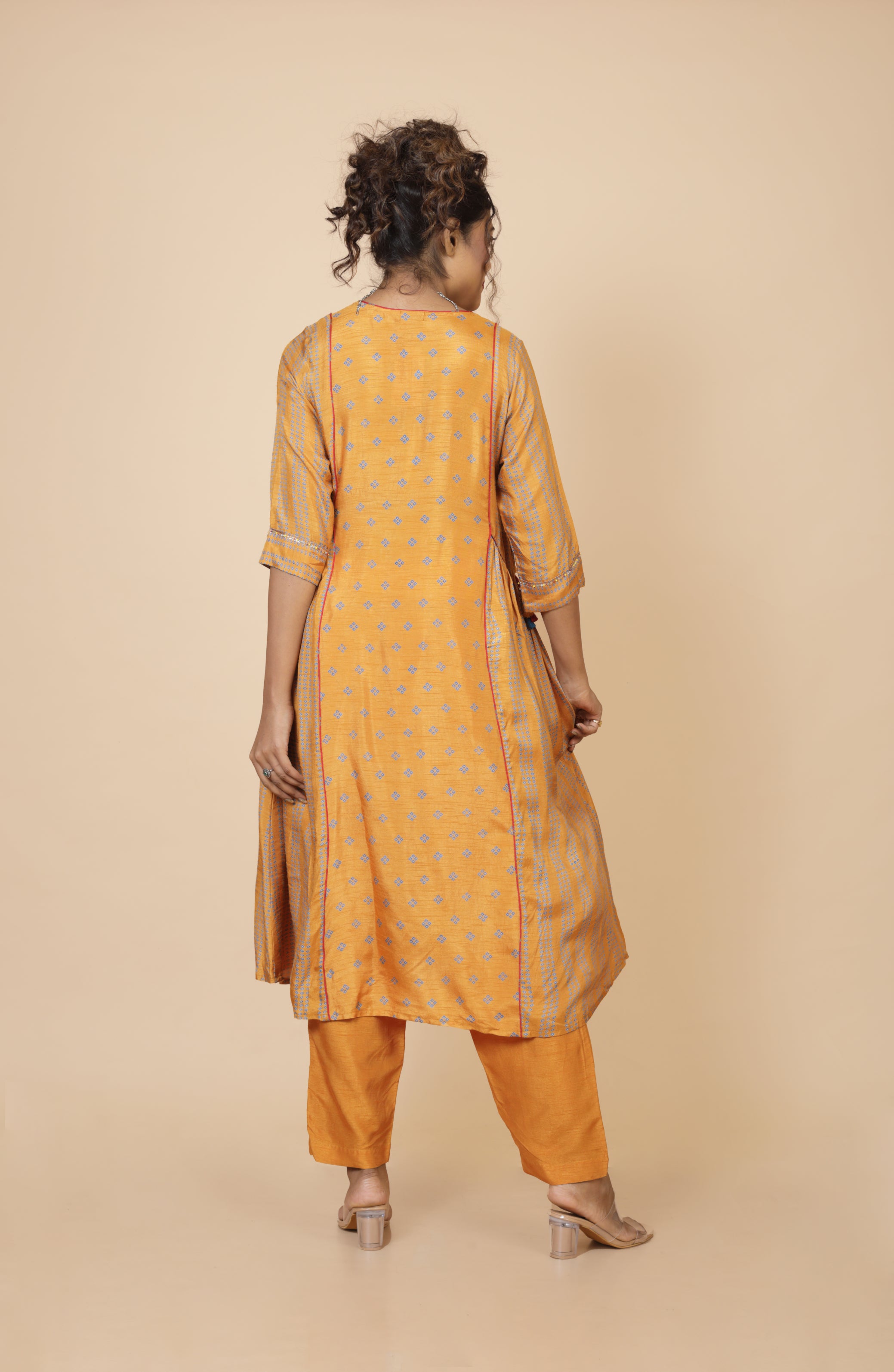 Embroidered Kurta With Pant